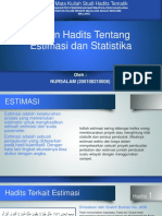 STATISTIK HADIS