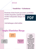 Pertemuan Ke-6 Elastisitas D, S, P Dan Fungsi Biaya, Penerimaan, Utility, Produksi Dan Keuntungan