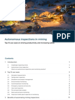 Autonomous Inspections in Mining
