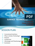 Surface Technology: Presented by Swathi Sridharan