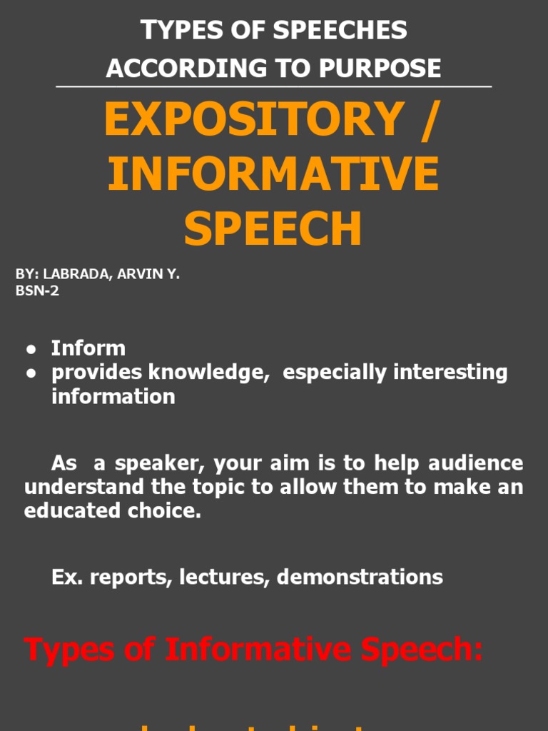 expository-informative-speech-ypes-of-speeches-according-to-purpose