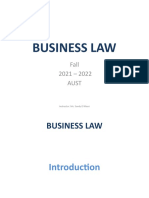 1-MGT 330 - Introduction To Law