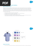 B2C Commerce Variation Group Guide