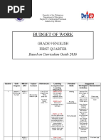 BOW English 9 Q1