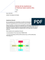 Tipos de Arquitecturas Microcontroladores ALAN