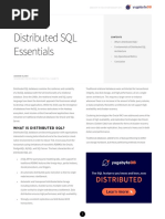 Dzone Refcard 335 Distributed SQL 2020