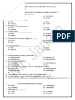 Understanding English vocabulary and grammar concepts