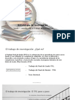 Plan de Investigación. TFG. Castellano