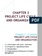 Project Life Cycle and Organization