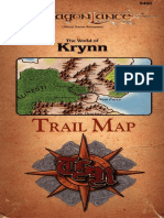 AD&D 2e - DragonLance - The World of Krynn - Trail Map