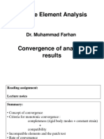 Finite Element Analysis: Dr. Muhammad Farhan
