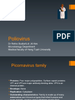 Poliovirus Pathogenesis, Clinical Findings, Diagnosis and Prevention