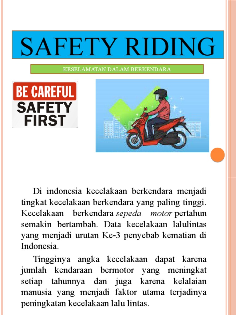 Safety Riding | PDF
