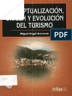 LIBRO Conceptualización Origen y Evolución Del Turismo de Miguel Acerenza PDF