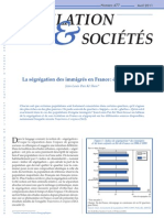 INED La ségrégation des Immigrés en France - Etat des Lieux - Avril 2011