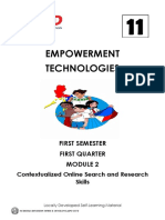 Empowerment Technologies Quarter 1, Module 2