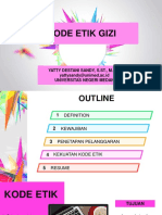 Kode Etik Gizi