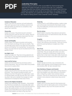 14 Amazon Leadership Principles | PDF | Invention | Leadership