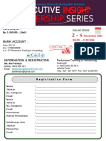 Registration Form Executive Insight - Leadership Series