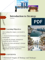 Introduction To Strategy, Strategic Management in Hospitality and Tourism