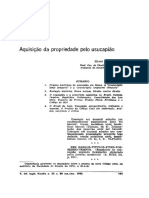 Silvio Meira - Aquisição Da Propriedade Pela Usucapião