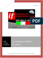 Lo stampo d Yancy - Philip K. Dick