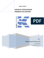 Proposal Penawaran Pembuatan Sistem: Kiwil Studio