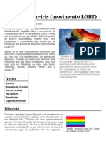 Bandeira Arco-Íris (Movimento LGBT) - Wikipédia, A Enciclopédia Livre