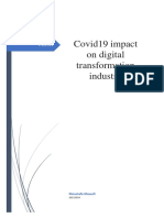 Covid19 Impact On Digital Transformation Industry