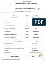Collegiate Academic Calendar S.Y. 2021 - 2022: Programs) | PDF | Academic  Term | Social Institutions