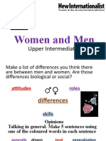 Women and Men: Upper Intermediate