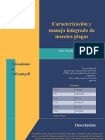 Caracterización y Manejo Integrado de Insectos Plagas