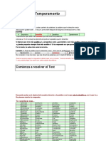 Test de Temperamento