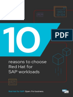 Reasons To Choose Red Hat For SAP Workloads