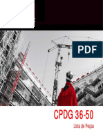 Lista de Pecas CPDG36-50 Cramaco-Weg