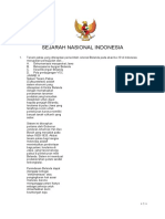 SOAL SEJARAH NASIONAL INDONESIA Dikonversi