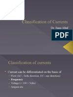 Classification of Currents