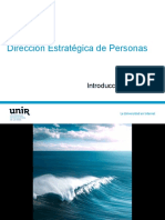 Introducción a la Dirección Estratégica de Personas