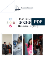 Plan de Acción y Desarrollo (PAD) 2021-2030