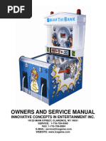 Break The Bank Service Manual (ICE) - 11-01-07 - A