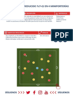 Ejercicio Partido Reducido 7c72J 4 Miniporterias FC Bayern Heynkes