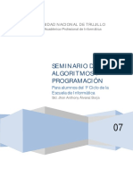 Seminario de Algoritmos y Programación