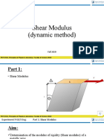 Exp. 6-Shear Modulus (Dynamic Method)
