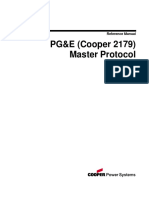 PG&E (Cooper 2179) Master Protocol