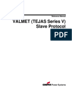 VALMET (TEJAS Series V) Slave Protocol