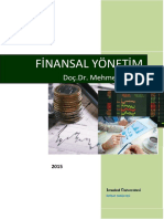 Fi̇nansal Yöneti̇m Doç - Dr. Mehmet Saraç