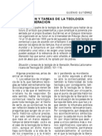 Gutierrez Situacion y Tarea de La Teologia de La Liberacion