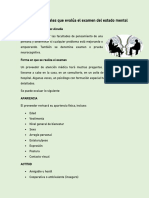 Funciones Mentales Que Evalúa El Examen Del Estado Mental