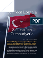 Dr. Halil ÖZCAN - Sevr'den Lozan'a - Saltanat'tan Cumhuriyet'