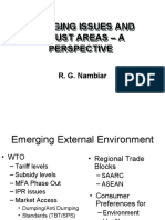 EMERGING ISSUES AND THRUST AREAS - A PERSPECTIVE-March-3-2008